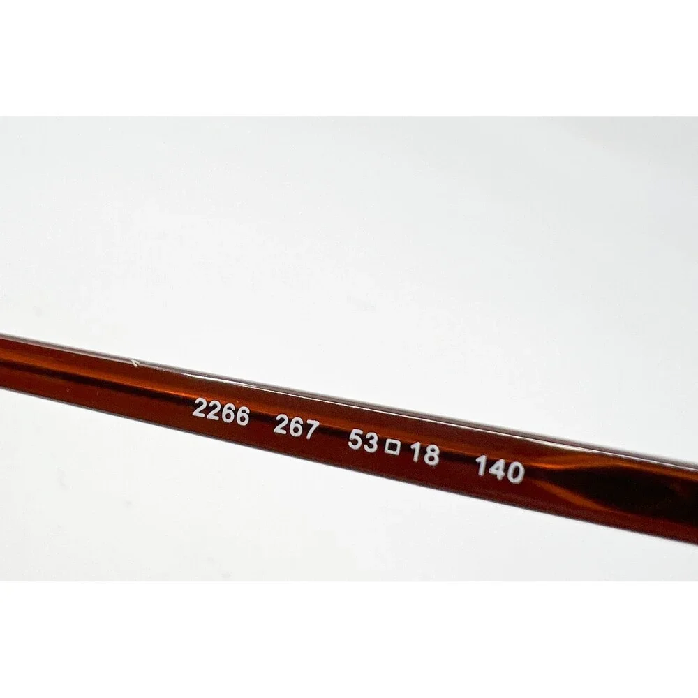 Sferoflex 2266 267 Brown Metal Eyeglass Frames Womens 53-18-140 Rectangle